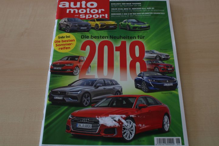 Deckblatt Auto Motor und Sport (06/2018)